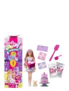 Barbie Party Unboxed Pet Birthday Series Doll & Accessories, Birthday ...