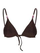 Becksöndergaard Beam Bella Bikini Top Brun