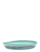 Serax Serving Bowl M Azure Stripes Red Feast Blå