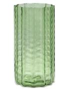 Serax Vase N°2 Green Transparent Waves Grön