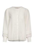 FREE/QUENT Shirt From Freequent In A Light Material With Fine Lace Det...
