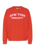 Culture Cuchira Charlie Sweatshirt Röd