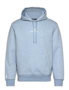 Polo Ralph Lauren Logo Double-Knit Hoodie Blå