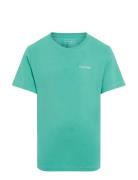 Calvin Klein Chest Inst.logo Ss T-Shirt Grön