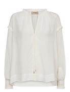 MOS MOSH Mmmarb Sansa Emb Blouse Vit