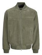 Jack & J S Jprccfrank Bomber Jacket Khaki Green
