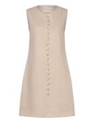 Bruun & Stengade Bs Gia Slim Fit Dress Beige