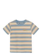 Daily 7 T-Shirt Stripe Blå