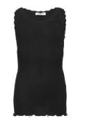 Rosemunde Kids Rkbalta Modal Sl Lace Top Svart