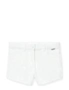 Boboli Stretch Twil Shorts Vit