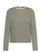 Monki Boxy Long Sleeve T-Shirt Multi/patterned
