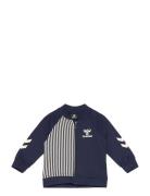 Hummel Hmlstripy Zip Jacket Marinblå