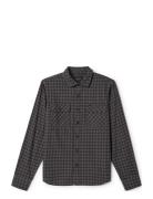 Brixton Bowery Lw Ultra Flannel Svart
