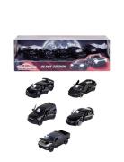 Majorette Majorette 5-Pack Bilar I Presentförpackning Svart