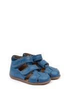 Pom Pom Starters™ Two Velcro Sandal Blå