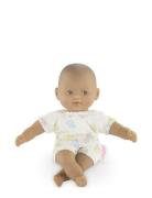 Corolle Corolle Mini Calin Docka, Brunögd, 20 Cm Multi/patterned