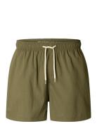 Selected Homme Slhcooper Seersucker Swimshorts W Grön