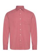 Oscar Jacobson Reg Fit Wide Spread C Gd Twill Rosa
