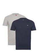 Tommy Jeans Tjm Xslim 2Pack Jersey Tee Ext Multi/patterned