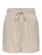 ONLY Onlaugusta Shorts Wvn Noos Beige