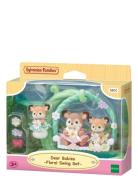 Sylvanian Families Deer Babies -Floral Swing Set- Multi/patterned