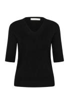 InWear Leenahiw V-Neck Blouse Svart