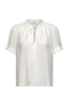 Rosemunde Rwroa Ss Regular Blouse Vit