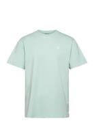 Clean Cut Copenhagen Cross Logo Organic Tee Grön