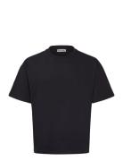 Weekday Great Boxy Heavyweight T-Shirt Marinblå