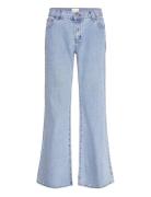 ABRAND 99 Low Baggy Flare Gigi Mid Blue Blå