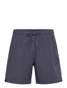 Abercrombie & Fitch Anf Mens Swim Marinblå