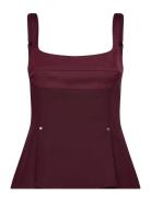 STINE GOYA 2330 Double Sided Crepe, Sleeveless Burgundy