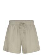 Twist & Tango Melody Linen Shorts Khaki Green