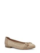 Tamaris Woms Ballerina Beige