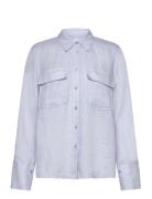 Twist & Tango Cassidy Linen Shirt Blå