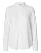 Selected Femme Slfviva Ls Sun Shirt Noos Vit