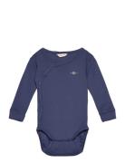 GANT Shield Ls Body Blå