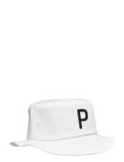 PUMA Golf Bucket P Hat Vit