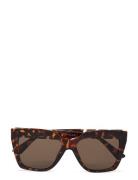 Pieces Pclouisa Sunglass Box Brun