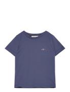 GANT Shield Ss T-Shirt Blå