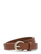 Becksöndergaard Solid Slim Belt Brun