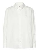 Tommy Jeans Tjw Rlx Linen Shirt Vit