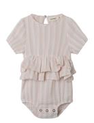 Lil'Atelier Nbffemke Ss Loose Suit Lil Rosa