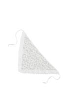 SUI AVA Broderie Headscarf Vit