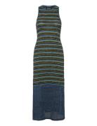 Scotch & Soda Sequin Stripe Knitted Dress Svart