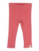 Petit Piao Legging Modal Dot Röd