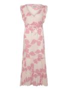 Lollys Laundry Samoll Midi Dress Sl Rosa