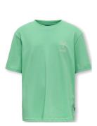 ONLY & SONS Osjsummerlife S/S Rlx Printed Tee Jrs Grön