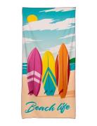Puckator Good Vibes Only Pineapple Microfibre Beach Towel Multi/patter...