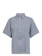 MOS MOSH Mmlowana Friz Stripe Blouse Multi/patterned